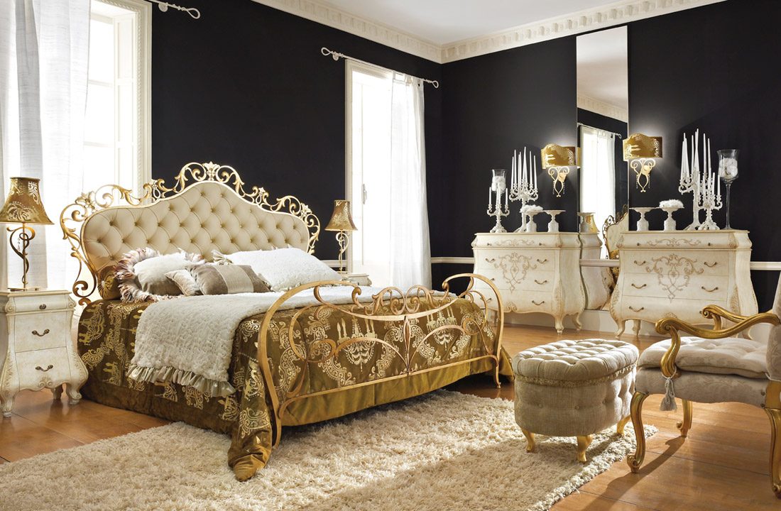 Dormitorio clásico victoriano