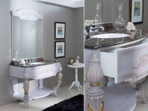 Mueble de baño clásico victoriano