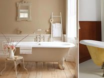Bañeras independientes para baños clásicos
